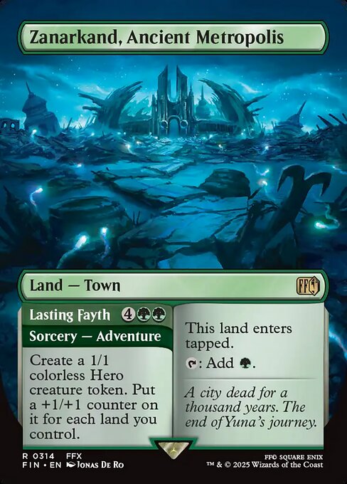 Zanarkand, Ancient Metropolis // Lasting Fayth (Foil)