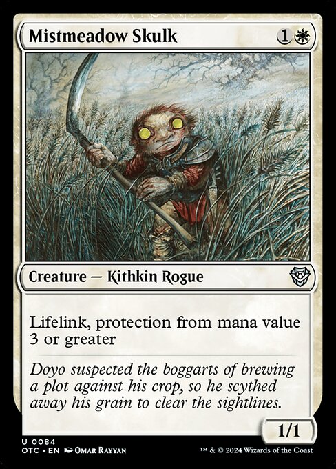 Lifelink, protection from mana value 3 or greater