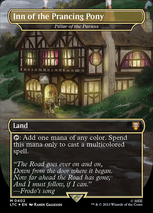 {T}: Add one mana of any color. Spend this mana only to cast a multicolored spell.