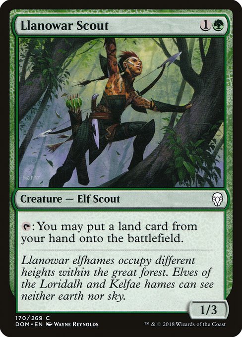 {T}: You may put a land card from your hand onto the battlefield.