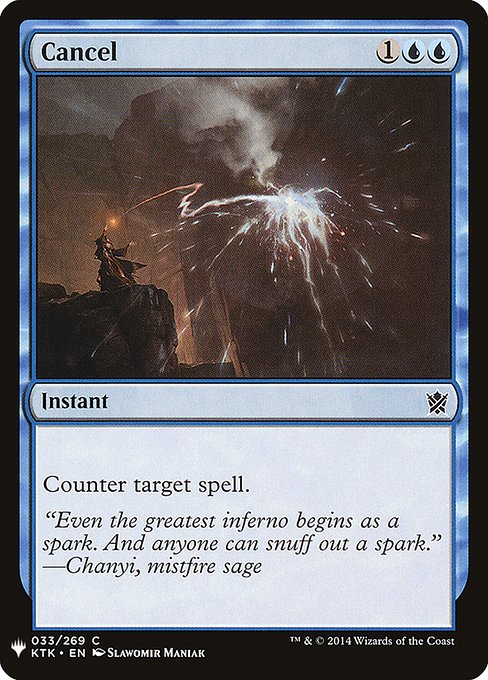 Counter target spell.