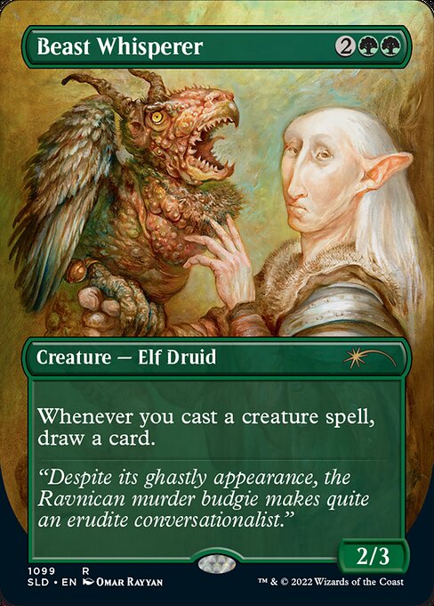 Whenever you cast a creature spell, draw a card.