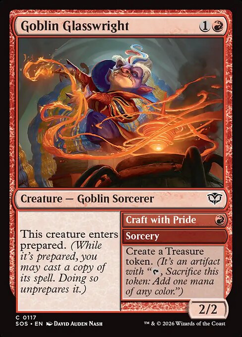 Goblin Glasswright // Craft with Pride (Foil)