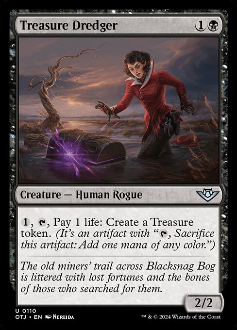 {1}, {T}, Pay 1 life: Create a Treasure token. (It's an artifact with "{T}, Sacrifice this artifact: Add one mana of any color.")