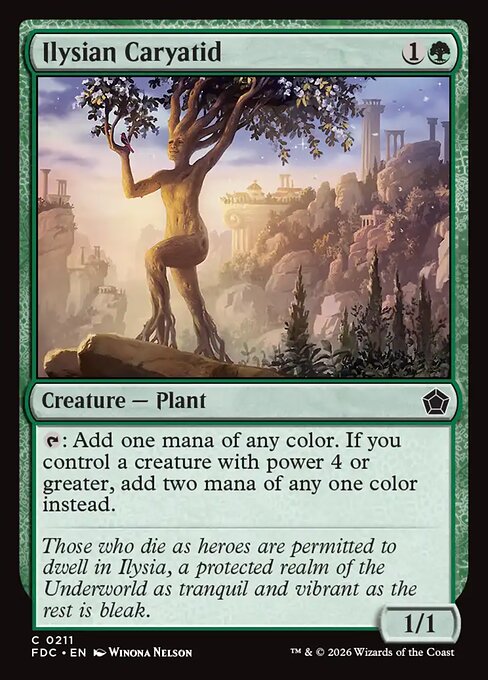 Ilysian Caryatid (Foil)