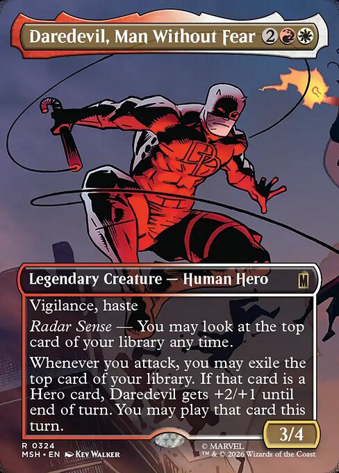Daredevil, Man Without Fear (Foil)