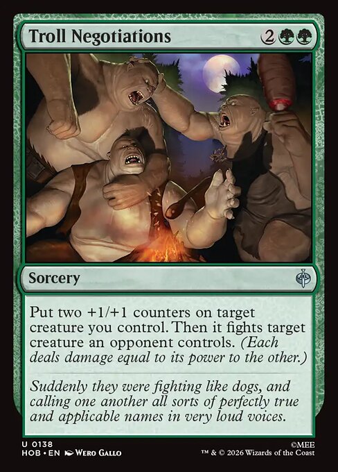Troll Negotiations (Foil)