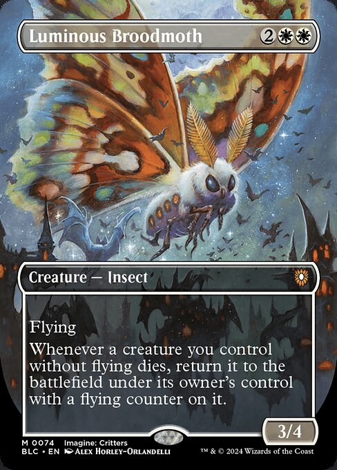 Flying
Whenever a creature you control without flying dies, return it to the battlefield under its owner's control with a flying counter on it.