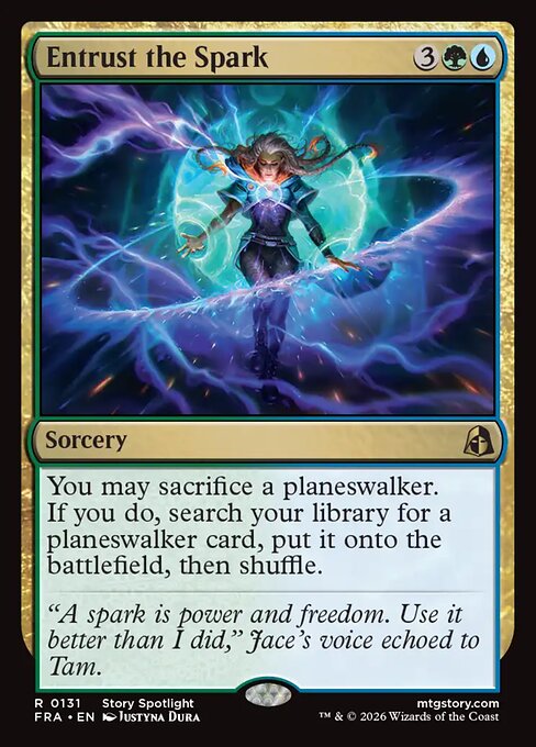 Entrust the Spark (Foil)