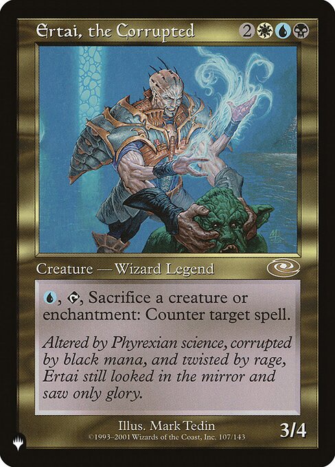 {U}, {T}, Sacrifice a creature or enchantment: Counter target spell.