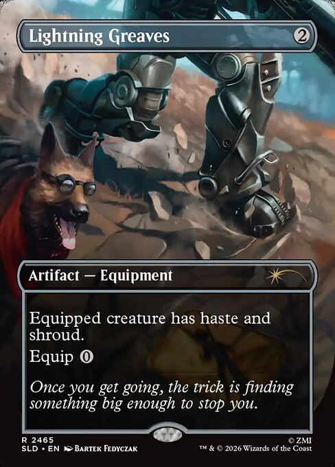 Lightning Greaves (Foil)