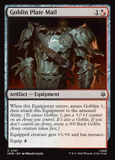 Goblin Plate Mail (Foil)