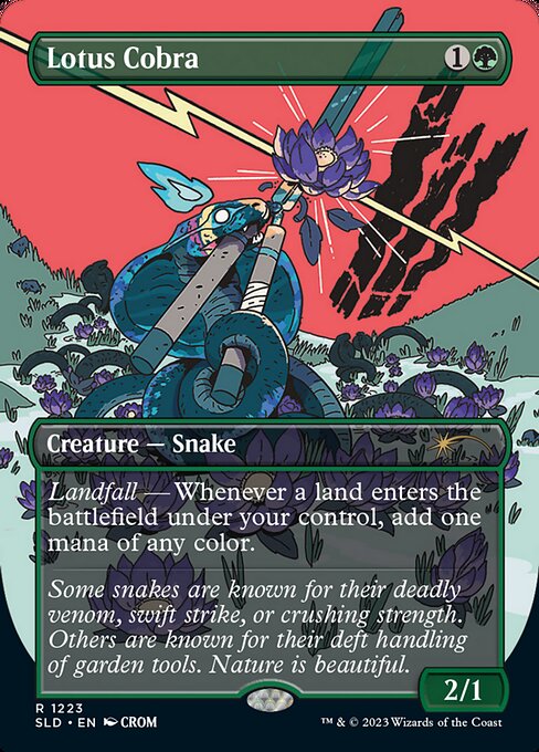Landfall — Whenever a land enters the battlefield under your control, add one mana of any color.
