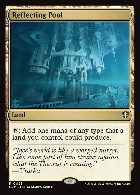 Reflecting Pool (Foil)