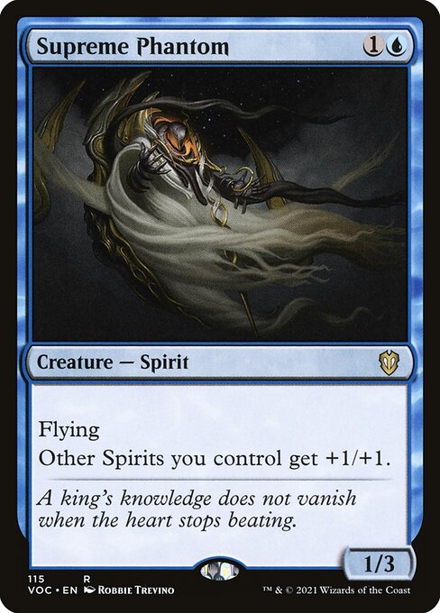 Flying
Other Spirits you control get +1/+1.
