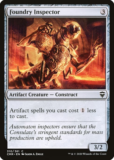 Artifact spells you cast cost {1} less to cast.