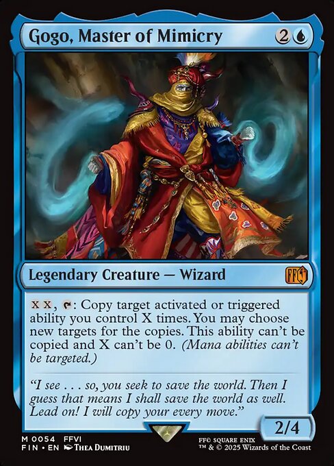 Gogo, Master of Mimicry (Foil)