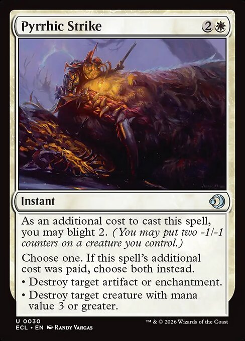 Pyrrhic Strike (ES) (Foil)