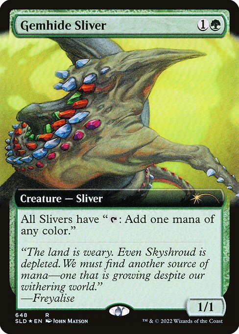 All Slivers have "{T}: Add one mana of any color."