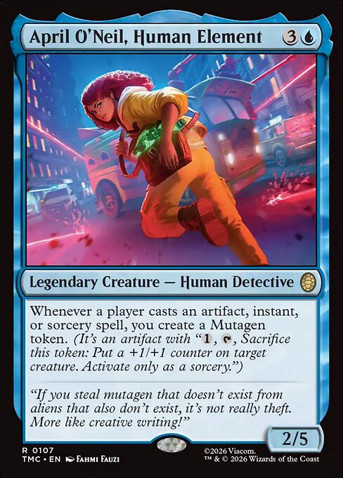 April O'Neil, Human Element (Foil)