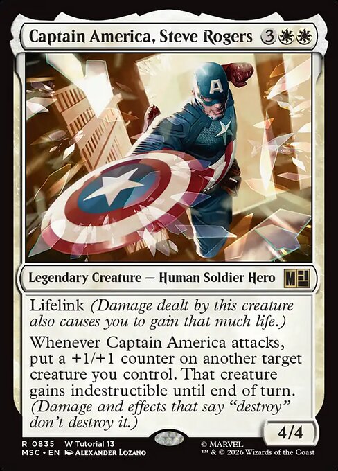 Captain America, Steve Rogers (Foil)