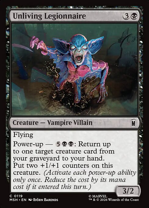 Unliving Legionnaire (Foil)