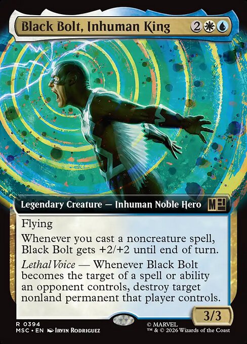 Black Bolt, Inhuman King (Foil)