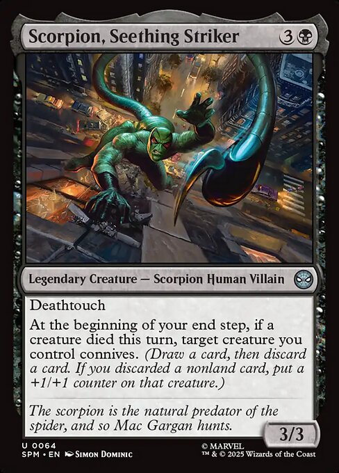 Scorpion, Seething Striker (Foil)