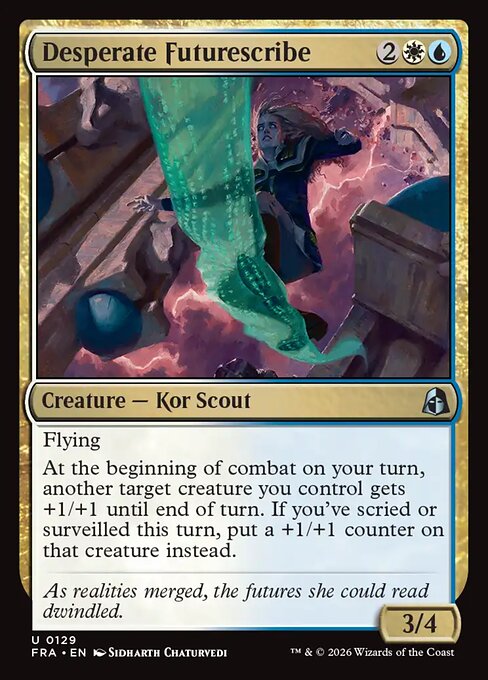 Desperate Futurescribe (Foil)