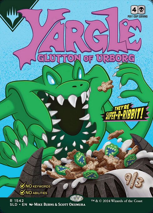Yargle, Glutton of Urborg // Yargle, Glutton of Urborg (ES)