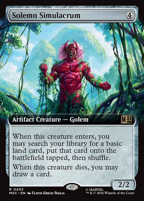 Solemn Simulacrum (Foil)