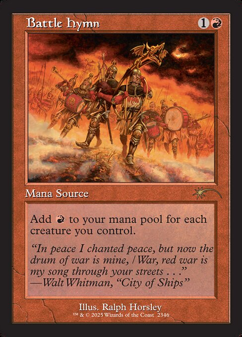 Battle Hymn (Foil)