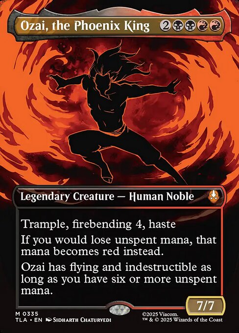 Ozai, the Phoenix King (Foil)