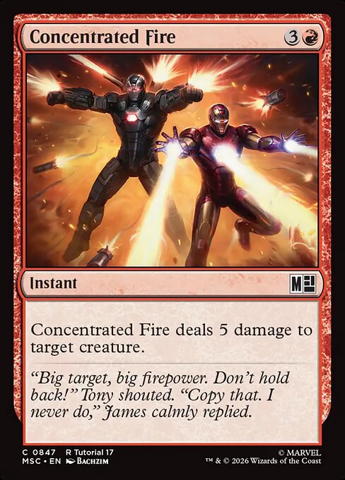 Concentrated Fire (Foil)