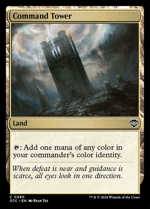 {T}: Add one mana of any color in your commander's color identity.
