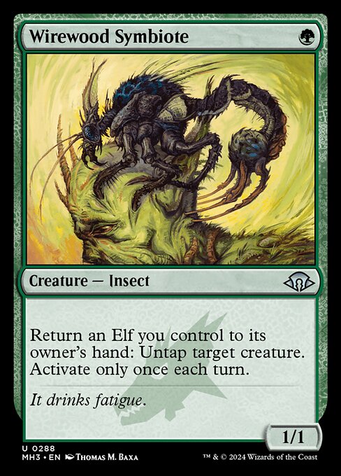 Return an Elf you control to its owner's hand: Untap target creature. Activate only once each turn.