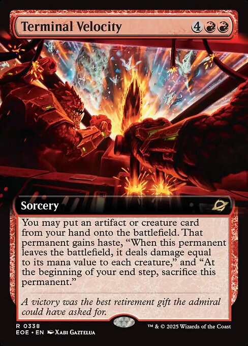 Terminal Velocity (Foil)