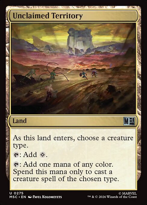 Unclaimed Territory (Foil)
