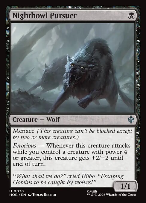 Nighthowl Pursuer (Foil)