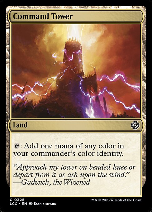 {T}: Add one mana of any color in your commander's color identity.