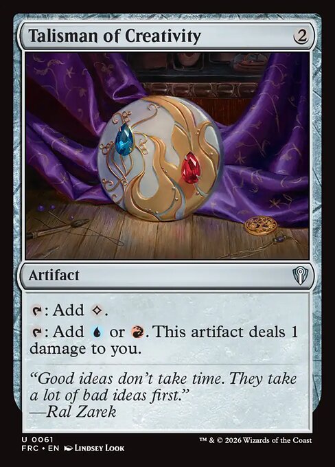 Talisman of Creativity (Foil)