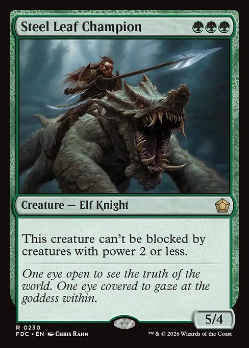 Steel Leaf Champion (Foil)