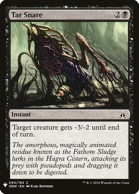 Target creature gets -3/-2 until end of turn.