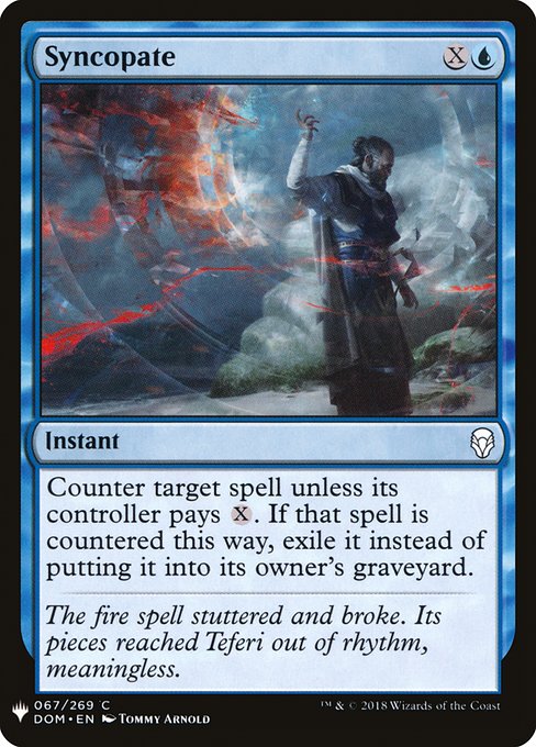 Counter target spell unless its controller pays {X}. If that spell is countered this way, exile it instead of putting it into its owner's graveyard.