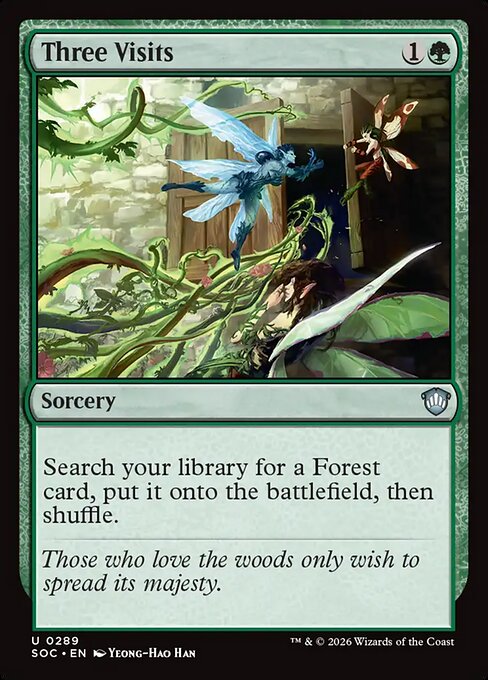 Three Visits (Foil)