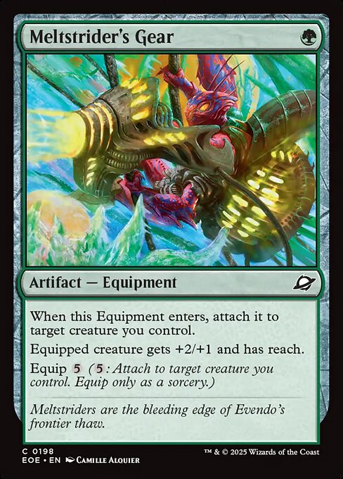 Meltstrider's Gear (Foil)
