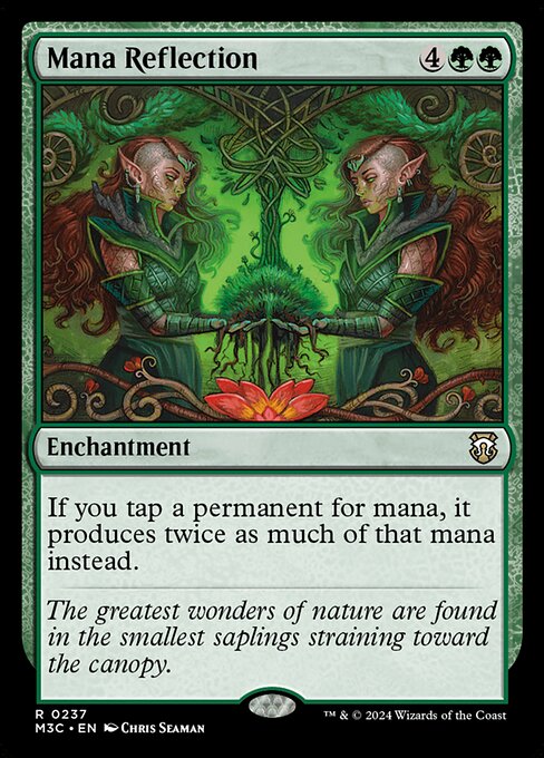 If you tap a permanent for mana, it produces twice as much of that mana instead.