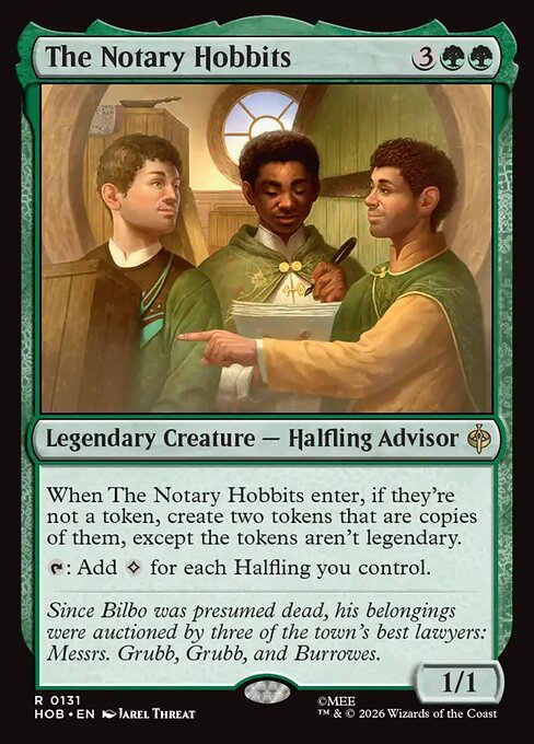 The Notary Hobbits (Foil)