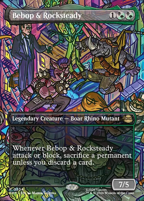 Bebop & Rocksteady (Foil)