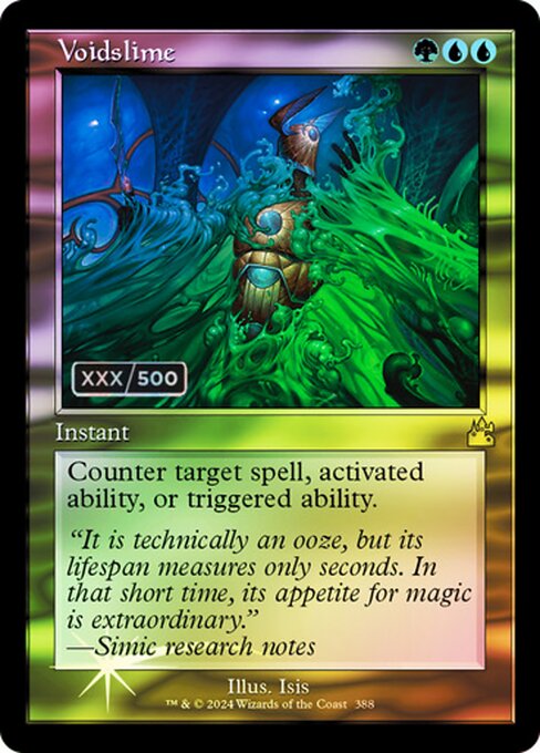 Counter target spell, activated ability, or triggered ability. (Mana abilities can't be targeted.)